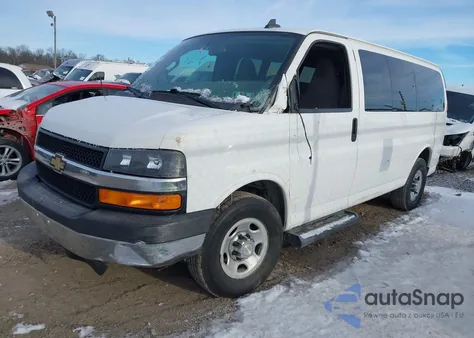 2016 Chevrolet Express 2500 Lt from USA, damaged, VIN 1GBWGFFG6G1259615